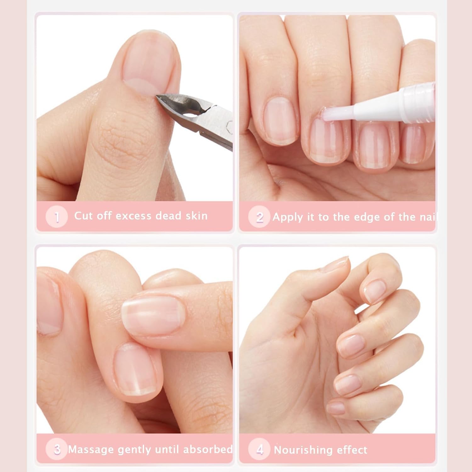 Nail Growth & Cuticle Oil Pen – Radiant Serum Nutrient Pen for Moisturizing, Strengthening & Brightening Nails