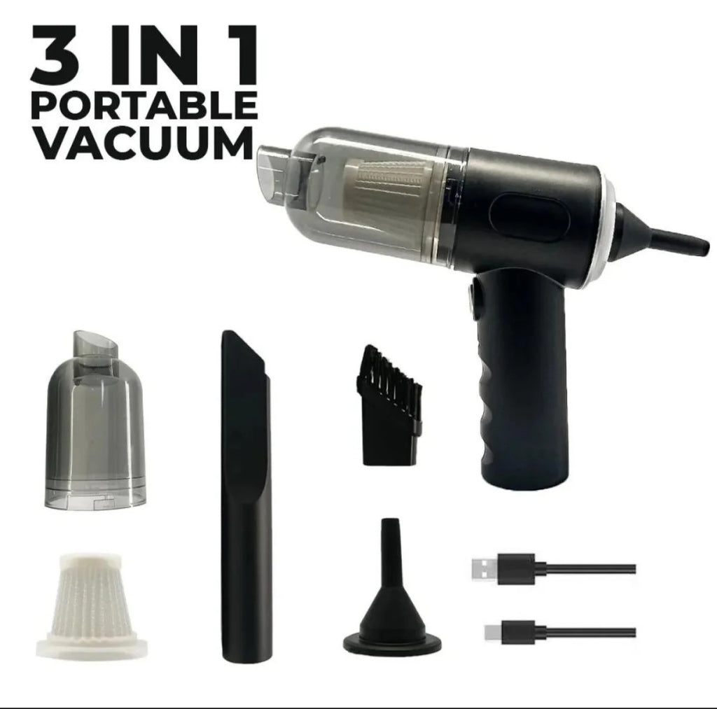 3-in-1 Portable Wireless Vacuum Cleaner