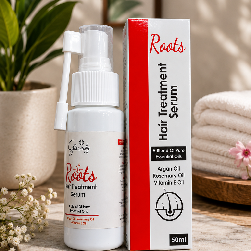 Glowrify Roots Hair Treatment Serum - Nourishing Scalp And Root Care Serum 50ml