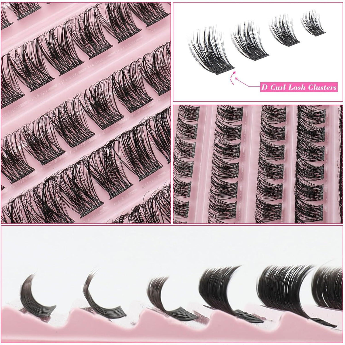 3 In 1 Permanent Eyelash Extension Set Professional Lash Kit