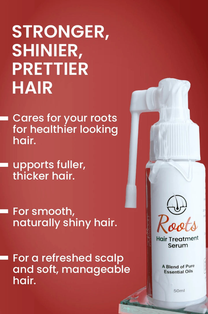Glowrify Roots Hair Treatment Serum - Nourishing Scalp And Root Care Serum 50ml