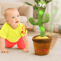 Dancing talking cactus toy with usb charge
