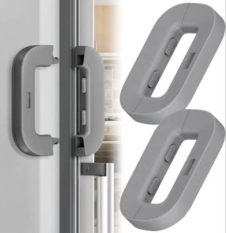 Child Safety Refrigerator Lock - Double Press Secure System