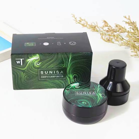 Original Sunisa Mushroom Head Air Cushion BB & CC Cream Foundation – Natural Color